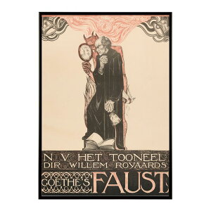 N_V_Het_Tooneel_Dir_Willem_Royaards_Goethe�fs_Faust���Â��|�X�^�[ ���� �f�W�^�����}�X�^�[ �ÓT �A���e�B�[�N ���� ���a �吳 ���j �C���e���A ������� �v�����g�|�X�^�[ �t�H�g �I�V���� �A�[�g ���_