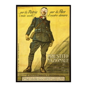 Per la Patria i mieli occhi! Per la Pace il vosto denaro. Prestito Nazionale���Â��|�X�^�[ ���� �f�W�^�����}�X�^�[ �ÓT �A���e�B�[�N ���� ���a �吳 ���j �C���e���A ������� �v�����g�|�X�^�[ �t�H�g �I