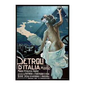 Petroli D�fItalia Milano���Â��|�X�^�[ ���� �f�W�^�����}�X�^�[ �ÓT �A���e�B�[�N ���� ���a �吳 ���j �C���e���A ������� �v�����g�|�X�^�[ �t�H�g �I�V���� �A�[�g ���_���ybn-poster-1397�z