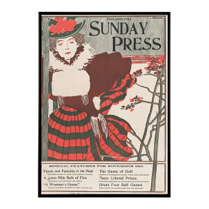 Philadelphia Sunday Press; November 15���Â��|�X�^�[ ���� �f�W�^�����}�X�^�[ �ÓT �A���e�B�[�N ���� ���a �吳 ���j �C���e���A ������� �v�����g�|�X�^�[ �t�H�g �I�V���� �A�[�g ���_���ybn-poste