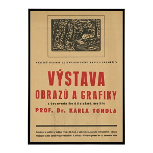 Prof.dr.Karel_Tondl-obrazy_a_grafika���Â��|�X�^�[ ���� �f�W�^�����}�X�^�[ �ÓT �A���e�B�[�N ���� ���a �吳 ���j �C���e���A ������� �v�����g�|�X�^�[ �t�H�g �I�V���� �A�[�g ���_���ybn-poster-