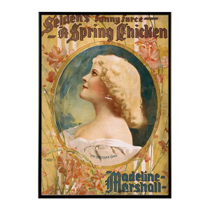 Selden�fs_funny_farce_A_spring_chicken���Â��|�X�^�[ ���� �f�W�^�����}�X�^�[ �ÓT �A���e�B�[�N ���� ���a �吳 ���j �C���e���A ������� �v�����g�|�X�^�[ �t�H�g �I�V���� �A�[�g ���_���ybn-post