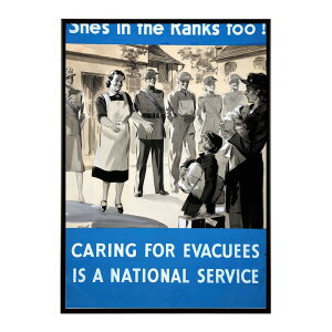 She�fs_in_the_Ranks_too!_Caring_for_evacuees_is_a_national_service���Â��|�X�^�[ ���� �f�W�^�����}�X�^�[ �ÓT �A���e�B�[�N ���� ���a �吳 ���j �C���e���A ������� �v�����g�|�X�^�[ �t�H�g �I�V���� 