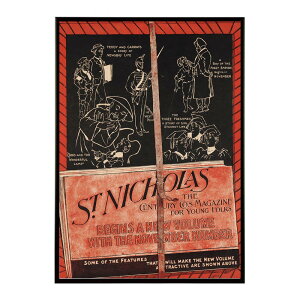 St._Nicholas_the_Century_Co�fs_magazine_for_young_folks���Â��|�X�^�[ ���� �f�W�^�����}�X�^�[ �ÓT �A���e�B�[�N ���� ���a �吳 ���j �C���e���A ������� �v�����g�|�X�^�[ �t�H�g �I�V���� �A�[�g 