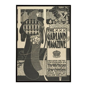 The Garland Magazine���Â��|�X�^�[ ���� �f�W�^�����}�X�^�[ �ÓT �A���e�B�[�N ���� ���a �吳 ���j �C���e���A ������� �v�����g�|�X�^�[ �t�H�g �I�V���� �A�[�g ���_���ybn-poster-1582�z