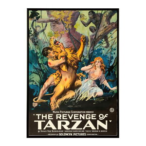 The Revenge of Tarzan���Â��|�X�^�[ ���� �f�W�^�����}�X�^�[ �ÓT �A���e�B�[�N ���� ���a �吳 ���j �C���e���A ������� �v�����g�|�X�^�[ �t�H�g �I�V���� �A�[�g ���_���ybn-poster-1594�z