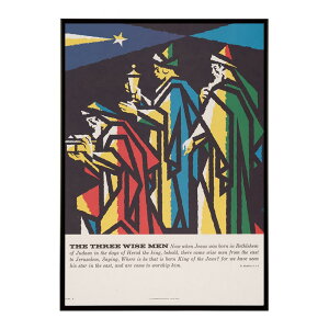The three wise men���Â��|�X�^�[ ���� �f�W�^�����}�X�^�[ �ÓT �A���e�B�[�N ���� ���a �吳 ���j �C���e���A ������� �v�����g�|�X�^�[ �t�H�g �I�V���� �A�[�g ���_���ybn-poster-1606�z