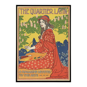 The_Quartier_Latin._A_magazine_devoted_to_the_arts���Â��|�X�^�[ ���� �f�W�^�����}�X�^�[ �ÓT �A���e�B�[�N ���� ���a �吳 ���j �C���e���A ������� �v�����g�|�X�^�[ �t�H�g �I�V���� �A�[�g ���_