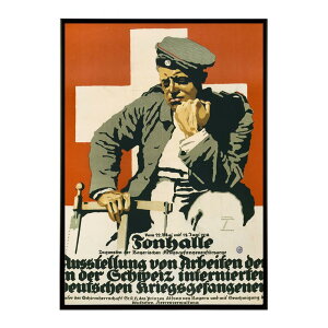 Tonhalle_�c_Ausstellung_von_Arbeiten_der_in_der_Schweiz_internierten_deutschen_Kriegsgefangenen���Â��|�X�^�[ ���� �f�W�^�����}�X�^�[ �ÓT �A���e�B�[�N ���� ���a �吳 ���j �C���e���A ������� �I�V���� �A�[