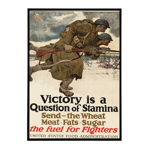 Victory_is_a_question_of_stamina���Â��|�X�^�[ ���� �f�W�^�����}�X�^�[ �ÓT �A���e�B�[�N ���� ���a �吳 ���j �C���e���A ������� �v�����g�|�X�^�[ �t�H�g �I�V���� �A�[�g ���_���ybn-poster-1749