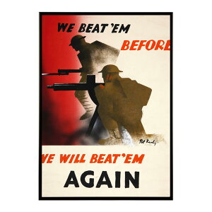 We beat �fem before. We will beat �fem again���Â��|�X�^�[ ���� �f�W�^�����}�X�^�[ �ÓT �A���e�B�[�N ���� ���a �吳 ���j �C���e���A ������� �v�����g�|�X�^�[ �t�H�g �I�V���� �A�[�g ���_���y