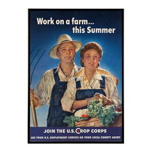 Work_on_a_farm�c_this_summer���Â��|�X�^�[ ���� �f�W�^�����}�X�^�[ �ÓT �A���e�B�[�N ���� ���a �吳 ���j �C���e���A ������� �v�����g�|�X�^�[ �t�H�g �I�V���� �A�[�g ���_���ybn-poster-1796�z