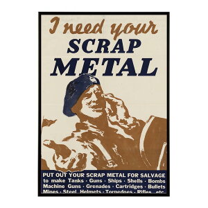 I Need Your Scrap Metal �����g�� �Â� ���E �|�X�^�[ �C���e���A �N���V�b�N �ÓT ���B���e�[�W �A���e�B�[�N �f�W�^�����}�X�^�[ ������� �v�����g�|�X�^�[ �t�H�g �I�V���� �A�[�g ���_�� �ybn-