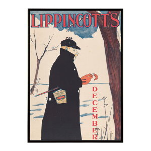 Lippincott�fs December �����g�� �Â� ���E �|�X�^�[ �C���e���A �N���V�b�N �ÓT ���B���e�[�W �A���e�B�[�N �f�W�^�����}�X�^�[ ������� �v�����g�|�X�^�[ �t�H�g �I�V���� �A�[�g ���_�� �ybn-