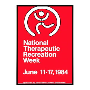 National Therapeutic Recreation Week �����g�� �Â� ���E �|�X�^�[ �C���e���A �N���V�b�N �ÓT ���B���e�[�W �A���e�B�[�N �f�W�^�����}�X�^�[ ������� �v�����g�|�X�^�[ �t�H�g �I�V���� �A�[�g ��