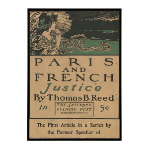 Paris_and_French_Justice_by_Thomas_B._Reed_in_the_Saturday_Evening_Post �����g�� �Â� ���E �|�X�^�[ �C���e���A �N���V�b�N �ÓT ���B���e�[�W �A���e�B�[�N �f�W�^�����}�X�^�[ ������� �v�����g�|�X�^�[ 