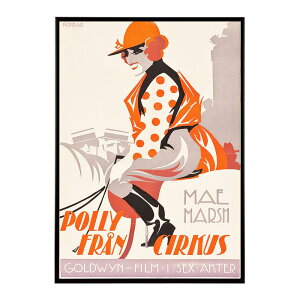 Polly of the Circus �����f��|�X�^�[ ���C�E�}�[�V�� �I�����W�̖X�q ���ʈߑ� ��n�̏��� �T�[�J�X ���g���V�l�} �ybn-poster-2070�z