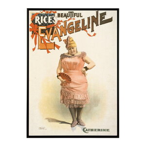 Rice�fs beautiful Evangeline �����g�� �Â� ���E �|�X�^�[ �C���e���A �N���V�b�N �ÓT ���B���e�[�W �A���e�B�[�N �f�W�^�����}�X�^�[ ������� �v�����g�|�X�^�[ �t�H�g �I�V���� �A�[�g ���_�� 