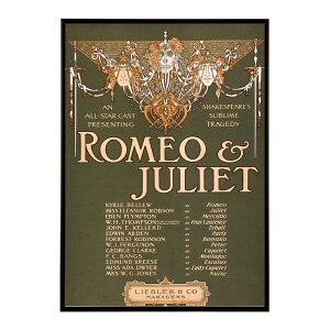 Romeo_and_Juliet �����g�� �Â� ���E �|�X�^�[ �C���e���A �N���V�b�N �ÓT ���B���e�[�W �A���e�B�[�N �f�W�^�����}�X�^�[ ������� �v�����g�|�X�^�[ �t�H�g �I�V���� �A�[�g ���_�� �ybn-poster-