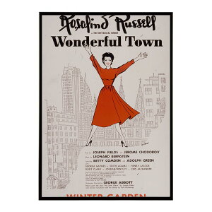 Rosalind_Russell_in_the_new_musical_comedy_Wonderful_Town �����g�� �Â� ���E �|�X�^�[ �C���e���A �N���V�b�N �ÓT ���B���e�[�W �A���e�B�[�N �f�W�^�����}�X�^�[ ������� �v�����g�|�X�^�[ �t�H�g �I