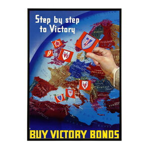 Step_By_Step_To_Victory_?_Buy_Victory_Bonds �����g�� �Â� ���E �|�X�^�[ �C���e���A �N���V�b�N �ÓT ���B���e�[�W �A���e�B�[�N �f�W�^�����}�X�^�[ ������� �v�����g�|�X�^�[ �t�H�g �I�V���� �A�[