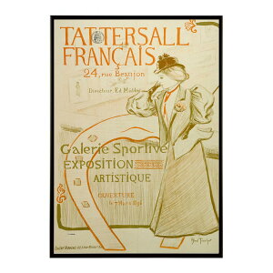 Tattersall Rancais Galerie Sportive Exposition Artistique �����g�� �Â� ���E �|�X�^�[ �C���e���A �N���V�b�N �ÓT ���B���e�[�W �A���e�B�[�N �f�W�^�����}�X�^�[ ������� �v�����g�|�X�^�[ �t�H�g �I