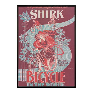 The Prudent buyer selects the Shirk, the latest, neatest, and lightest bicycle in the world �����g�� �Â� ���E �|�X�^�[ �C���e���A �N���V�b�N �ÓT �f�W�^�����}�X�^�[ ������� �v�����g�|�X�^�[ �t�H�g �I�V��