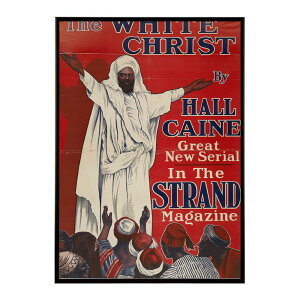 The white Christ 超レトロ 古い 世界 ポスター インテリア クラシック 古典 ヴィンテージ アンティーク デジタルリマスター おしゃれ プリントポスター フォト オシャレ アート モダン 【bn-poster-