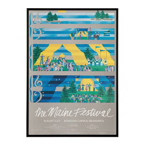 The Maine Festival �|�X�^�[ ���y�ՍL�� ���� ���F���e���g ���� �ܐ����̕��i ���Ɩ� ��O�X�e�[�W �� �ybn-poster-2282�z