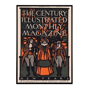 The_century_illustrated_monthly_magazine_New_Year�fs �����g�� �Â� ���E �|�X�^�[ �C���e���A �N���V�b�N �ÓT ���B���e�[�W �A���e�B�[�N �f�W�^�����}�X�^�[ ������� �v�����g�|�X�^�[ �t�H�g �I�V��