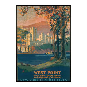 West_Point_United_States_Military_Academy_in_the_highlands_of_the_Hudson._New_York_Central_Lines �����g�� �Â� ���E �|�X�^�[ �C���e���A �N���V�b�N �ÓT ���B���e�[�W �A���e�B�[�N �f�W�^�����}�X�^�[ ������� 