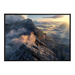 ポスター 山 マウンテン 山頂 景色 尾根 空 登山 ポスター 用紙とサイズが選べる インテリア おしゃれ プリントポスター フォト 写真 絵画 お洒落 a0 a1 a2 a3 a4 b0 b1 b2 b3 b4 特大 大きい【lh-poster-
