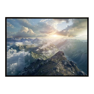 ポスター 山 マウンテン 山頂 景色 尾根 空 登山 ポスター 用紙とサイズが選べる インテリア おしゃれ プリントポスター フォト 写真 絵画 お洒落 a0 a1 a2 a3 a4 b0 b1 b2 b3 b4 特大 大きい【lh-poster-