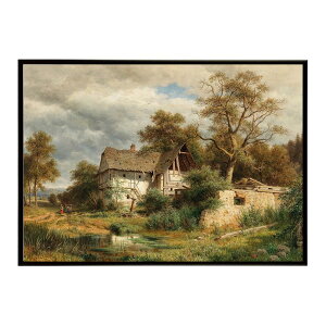 ĚÂG g|X^[ fW^}X^[A Dilapidated Farmyard in the Laabach Valley near Kaumberg CeA a0 a1 a2 a3 a4 b4 b0 b1 b2 b3i G ʉ  _ Vv ybn-poster