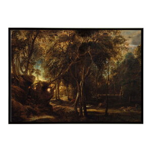 ĚÂG g|X^[ fW^}X^[A Forest at Dawn with a Deer Hunt CeA a0 a1 a2 a3 a4 b4 b0 b1 b2 b3i G ʉ  _ Vv ybn-poster-2524z