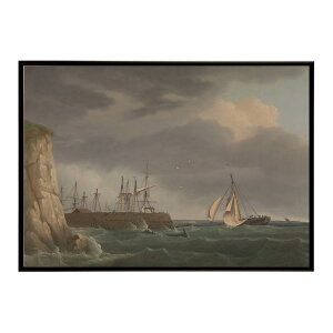 ���E�̌Â��G�� ���g���|�X�^�[ �f�W�^�����}�X�^�[A Ship Running into Harbour with Other Craft at a Jetty �C���e���A a0 a1 a2 a3 a4 b4 b0 b1 b2 b3��i ���G ���ʉ� ������� ���_�� �V���v�� �������ybn-poster-25