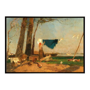 ĚÂG g|X^[ fW^}X^[A washerwoman on the Danube bank near the Praterspitz CeA a0 a1 a2 a3 a4 b4 b0 b1 b2 b3i G ʉ  _ Vv ybn-poster-2664