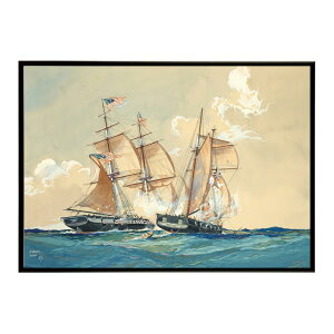 ĚÂG g|X^[ fW^}X^[Action between the U.S.S. Brig. Chasseur and British Schooner St. Lawrence Feb. 26?1815 CeA a0 a1 a2 a3 a4 b4 b0 b1 b2 b3i G ʉ  _ V