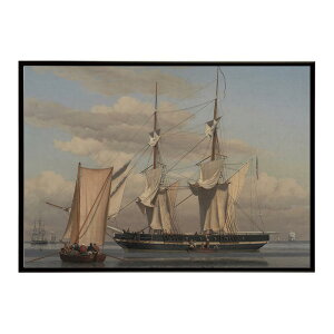 ���E�̌Â��G�� ���g���|�X�^�[ �f�W�^�����}�X�^�[An American Naval Brig Lying at Anchor while Her Sails Are Drying �C���e���A a0 a1 a2 a3 a4 b4 b0 b1 b2 b3��i ���G ���ʉ� ������� ���_�� �V���v�� �������ybn