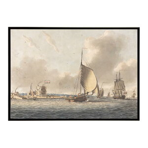 ĚÂG g|X^[ fW^}X^[An English Frigate and Other Shipping in the Solent off Calshot Castle CeA a0 a1 a2 a3 a4 b4 b0 b1 b2 b3i G ʉ  _ Vv 