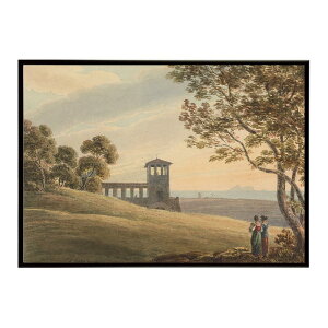 ���E�̌Â��G�� ���g���|�X�^�[ �f�W�^�����}�X�^�[An Italian landscape with colonnade and tower �C���e���A a0 a1 a2 a3 a4 b4 b0 b1 b2 b3��i ���G ���ʉ� ������� ���_�� �V���v�� �������ybn-poster-2714�z