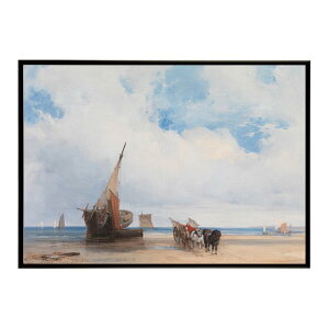 ���E�̌Â��G�� ���g���|�X�^�[ �f�W�^�����}�X�^�[Beached Vessels and a Wagon near Trouville France �C���e���A a0 a1 a2 a3 a4 b4 b0 b1 b2 b3��i ���G ���ʉ� ������� ���_�� �V���v�� �������ybn-poster-2818�z