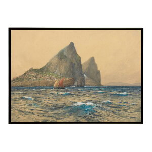 ĚÂG g|X^[ fW^}X^[Blick auf Gibraltar von Bord der eHohenzollernf CeA a0 a1 a2 a3 a4 b4 b0 b1 b2 b3i G ʉ  _ Vv ybn-poster-2843