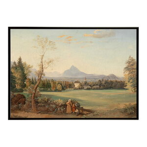 �z�[�G���U���c�u���N��ǂ�]�ޕ��i�� �|�X�^�[ Blick auf die Festung Hohensalzburg �q���n �؉A ������ �l���̂��镗�i �����A�[�g�ybn-poster-2861�z