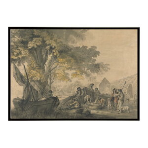 ĚÂG g|X^[ fW^}X^[Boats Fishermen and Peasents near a Weir CeA a0 a1 a2 a3 a4 b4 b0 b1 b2 b3i G ʉ  _ Vv ybn-poster-2886z