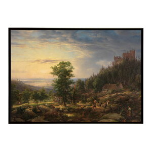 ���E�̌Â��G�� ���g���|�X�^�[ �f�W�^�����}�X�^�[Burg Eberstein bei Baden-Baden mit Blick in die Rheinebene �C���e���A a0 a1 a2 a3 a4 b4 b0 b1 b2 b3��i ���G ���ʉ� ������� ���_�� �V���v�� �������ybn-poster