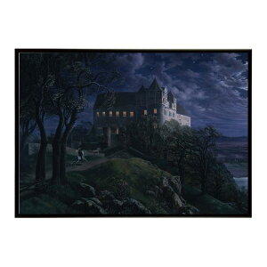 ĚÂG g|X^[ fW^}X^[Burg Scharfenberg at Night CeA a0 a1 a2 a3 a4 b4 b0 b1 b2 b3i G ʉ  _ Vv ybn-poster-2933z