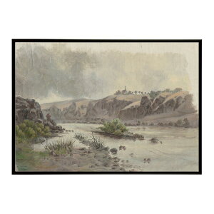 ĚÂG g|X^[ fW^}X^[Church on a Bank above a River CeA a0 a1 a2 a3 a4 b4 b0 b1 b2 b3i G ʉ  _ Vv ybn-poster-2988z