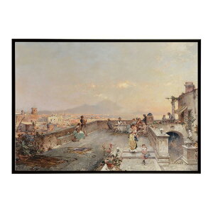 ���E�̌Â��G�� ���g���|�X�^�[ �f�W�^�����}�X�^�[Evening festivities Bay of Naples Mount Vesuvius in the distance �C���e���A a0 a1 a2 a3 a4 b4 b0 b1 b2 b3��i ���G ���ʉ� ������� ���_�� �V���v�� �������ybn-