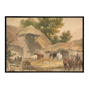 ĚÂG g|X^[ fW^}X^[Farmyard with Horses Waiting CeA a0 a1 a2 a3 a4 b4 b0 b1 b2 b3i G ʉ  _ Vv ybn-poster-3182z